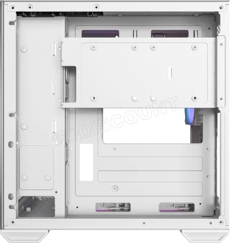 Photo de Boitier Mini Tour Micro-ATX Antec CX60M RGB avec panneaux vitrés (Blanc)