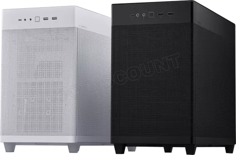 Photo de Boitier Mini Tour Micro ATX Asus Prime AP201 avec panneau vitré (Noir)