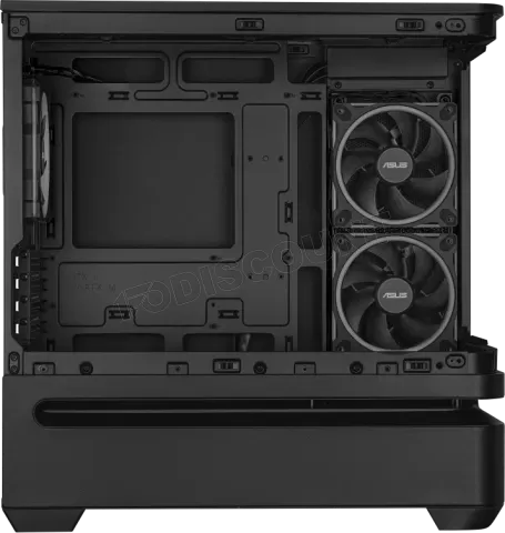 Photo de Boitier Mini Tour Micro ATX ASUS Prime AP202 ARGB avec panneaux vitrés (Noir)