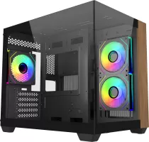 XIGMATEK Oreo Noir Boitier PC mini Tour - Format Micro ATX (EN47758) avec