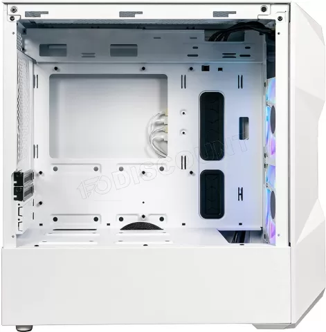 Photo de Boitier Mini Tour Micro ATX Cooler Master MasterBox TD300 Mesh RGB avec panneau vitré (Blanc)