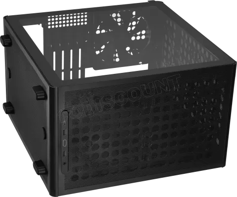 Photo de Boitier Mini Tour Micro ATX Cooler Master Q300L V3 avec panneau vitré (Noir)