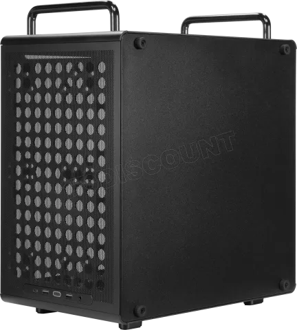 Photo de Boitier Mini Tour Micro ATX Cooler master Qube 340 avec panneau vitré (Noir)