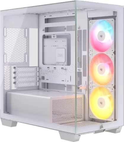 Photo de Boitier Mini Tour Micro ATX Corsair 2800X RS-R RGB avec panneaux vitrés (Blanc)