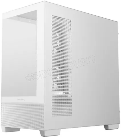 Photo de Boitier Mini Tour Micro ATX DeepCool CG380 3F RGB avec panneaux vitrés (Blanc)