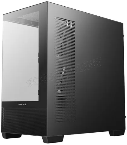 Photo de Boitier Mini Tour Micro ATX DeepCool CG380 3F RGB avec panneaux vitrés (Noir)