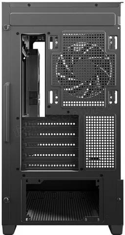 Photo de Boitier Mini Tour Micro ATX DeepCool CG380 3F RGB avec panneaux vitrés (Noir)