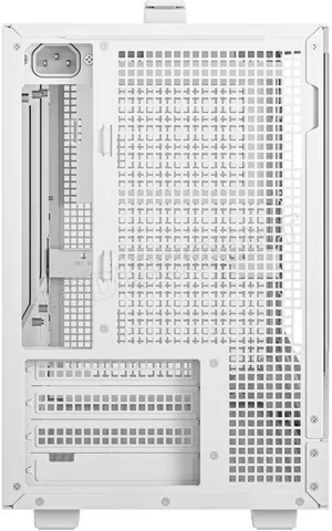 Photo de Boitier Mini Tour Micro ATX DeepCool CH160 Plus avec panneau vitré (Blanc)