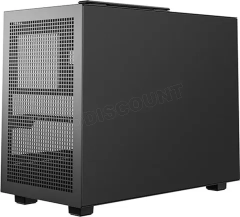 Photo de Boitier Mini Tour Micro ATX DeepCool CH160 Plus avec panneau vitré (Noir)