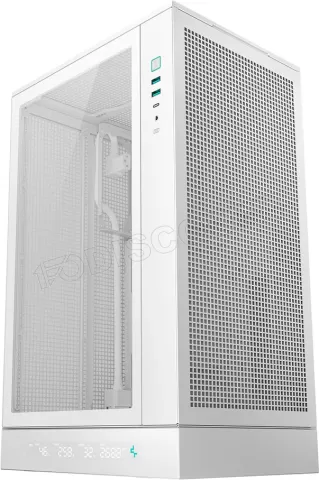Photo de Boitier Mini Tour Micro ATX DeepCool CH270 Digital avec panneau vitré (Blanc)