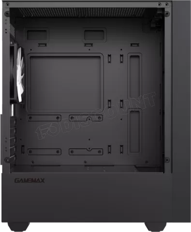Photo de Boitier Mini Tour Micro ATX Gamemax Edge RGB avec panneau vitré (Noir)
