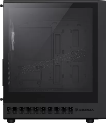 Photo de Boitier Mini Tour Micro ATX Gamemax Storm 2 RGB avec panneau vitré (Noir)
