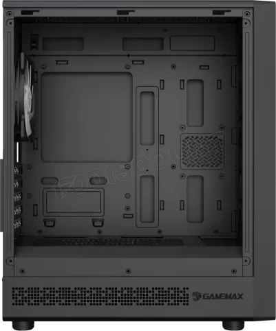 Photo de Boitier Mini Tour Micro ATX Gamemax Storm RGB avec panneau vitré (Noir)
