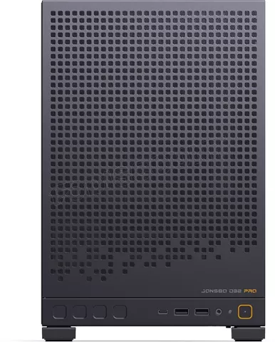 Photo de Boitier Mini Tour Micro ATX Jonsbo D32 Pro avec panneau vitré (Noir)