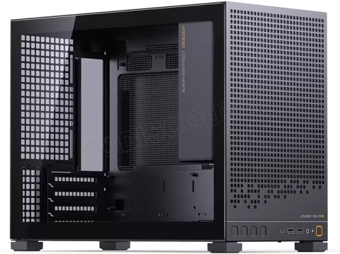 Photo de Boitier Mini Tour Micro ATX Jonsbo D32 Pro avec panneau vitré (Noir)