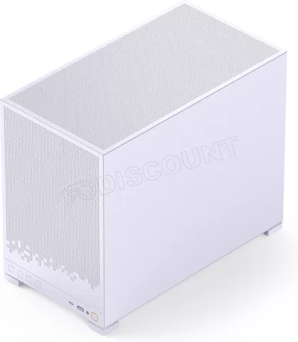 Photo de Boitier Mini Tour Micro ATX Jonsbo D32 STD avec panneau vitré (Blanc)