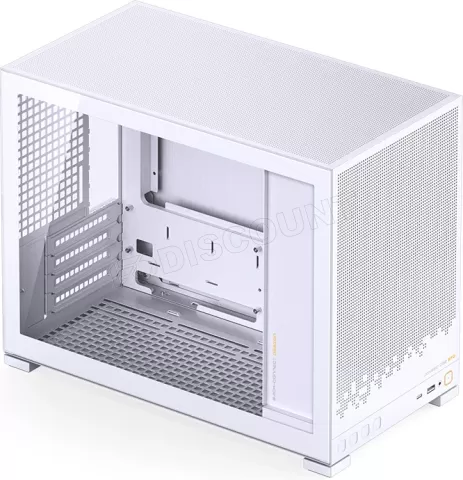 Photo de Boitier Mini Tour Micro ATX Jonsbo D32 STD avec panneau vitré (Blanc)