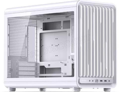 Photo de Boitier Mini Tour Micro ATX Jonsbo D33 avec panneau vitré (Blanc)