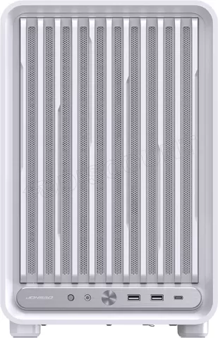 Photo de Boitier Mini Tour Micro ATX Jonsbo D33 avec panneau vitré (Blanc)