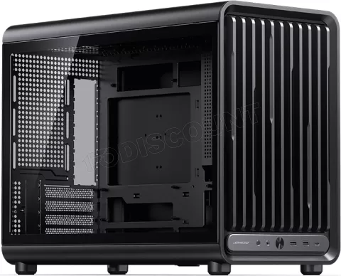 Photo de Boitier Mini Tour Micro ATX Jonsbo D33 avec panneau vitré (Noir)