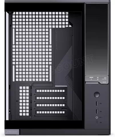 Photo de Boitier Mini Tour Micro ATX Jonsbo D34 avec panneaux vitrés (Noir)