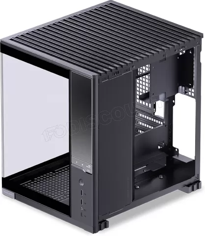 Photo de Boitier Mini Tour Micro ATX Jonsbo D34 avec panneaux vitrés (Noir)