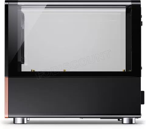 Photo de Boitier Mini Tour Micro ATX Jonsbo V12 avec panneaux vitrés (Noir)