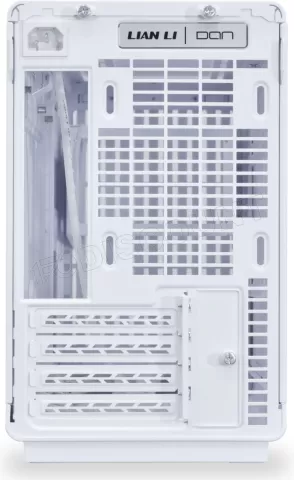 Photo de Boitier Mini Tour Micro ATX Lian-Li A3-mATX (Blanc/Marron)
