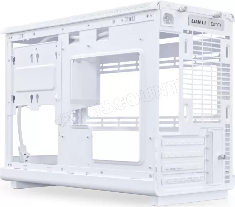 Photo de Boitier Mini Tour Micro ATX Lian-Li A3-mATX (Blanc/Marron)