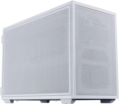 Photo de Boitier Mini Tour Micro ATX Lian Li B4 (Blanc)
