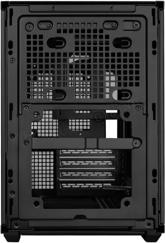 Photo de Boitier Mini Tour Micro ATX Lian Li B4 (Noir/Bois)