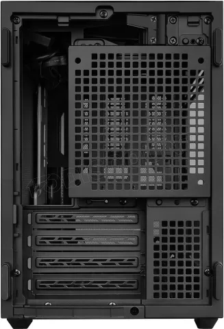 Photo de Boitier Mini Tour Micro ATX Lian Li B4 (Noir/Bois)