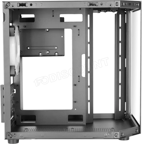 Photo de Boitier Mini Tour Micro ATX Mars Gaming MC-3T Lite RGB avec panneaux vitrés (Noir)