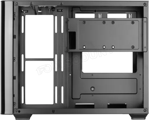 Photo de Boitier Mini Tour Micro ATX Mars Gaming MC-Fusion M avec panneaux vitrés (Noir)