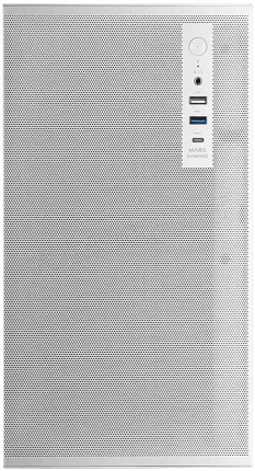 Photo de Boitier Mini Tour Micro ATX Mars Gaming MC-MeshPro (Blanc)