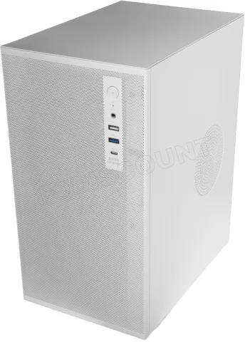 Photo de Boitier Mini Tour Micro ATX Mars Gaming MC-MeshPro (Blanc)