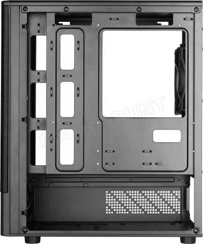 Photo de Boitier Mini Tour Micro ATX Mars Gaming MC-Onyx avec panneaux vitrés (Noir)
