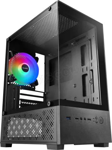 Photo de Boitier Mini Tour Micro ATX Mars Gaming MC-SE2 avec panneaux vitrés (Noir)