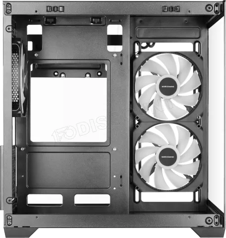 Photo de Boitier Mini Tour Micro ATX Mars Gaming MC-View3 RGB avec panneaux vitrés (Noir)