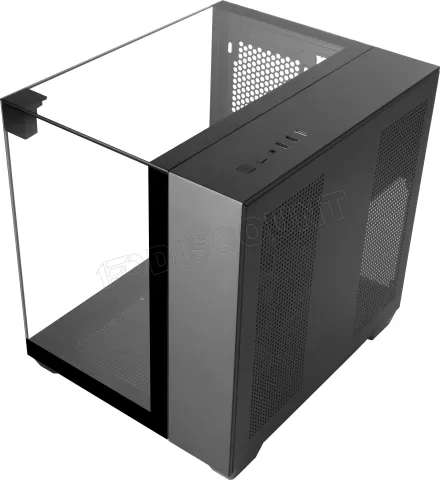 Photo de Boitier Mini Tour Micro ATX Mars Gaming MC-VISIONM avec panneaux vitrés (Noir)