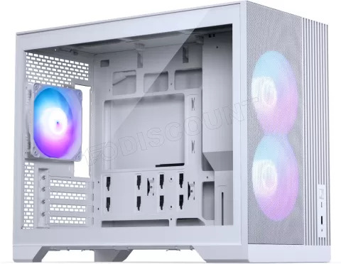 Photo de Boitier Mini Tour Micro ATX Phanteks XT M3 RGB avec panneau vitré (Blanc)