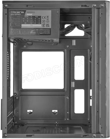 Photo de Boitier Mini Tour Micro ATX Tacens AC8500 avec alimentation 500W (Noir)