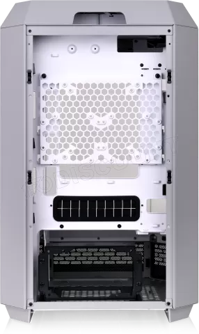 Photo de Boitier Mini Tour Micro ATX Thermaltake The Tower 300 avec panneaux vitrés (Gris)