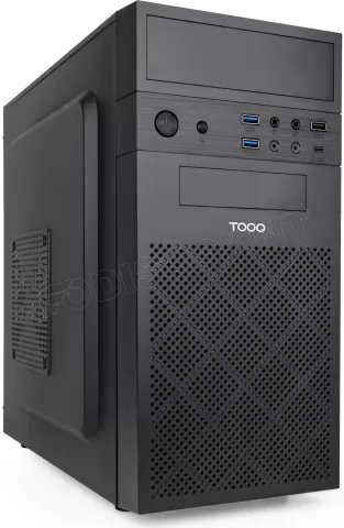 Photo de Boitier Mini Tour Micro ATX TooQ Isobox Ultra + Alimentation 500W (Noir)