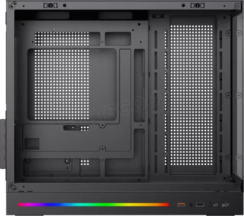 Photo de Boitier Mini Tour Micro ATX Xigmatek Cloud M Digital avec panneaux vitrés (Noir)
