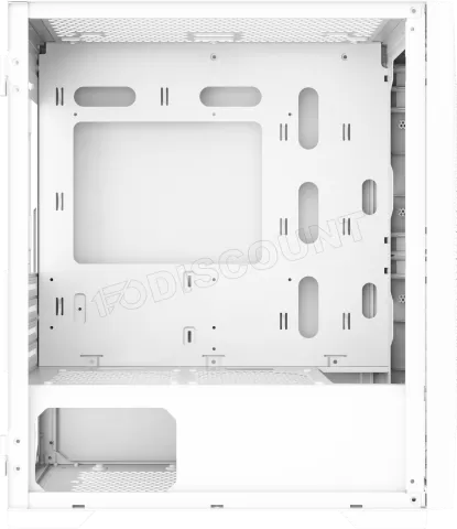 Photo de Boitier Mini Tour Micro ATX Xigmatek Gemini II RGB avec panneau vitré (Blanc)