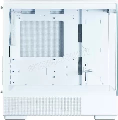 Photo de Boitier Mini Tour Micro ATX Zalman P10 RGB avec panneaux vitrés (Blanc)