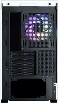 Photo de Boitier Mini Tour Micro ATX Zalman P30 RGB avec panneaux vitrés (Noir/Blanc)