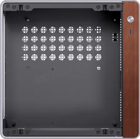 Photo de Boitier Mini Tour Mini ITX Jonsbo N10 (Argent)