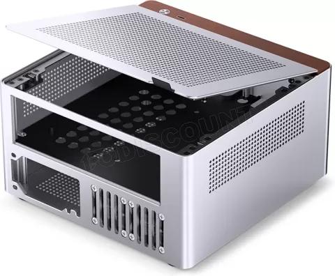 Photo de Boitier Mini Tour Mini ITX Jonsbo N10 (Argent)